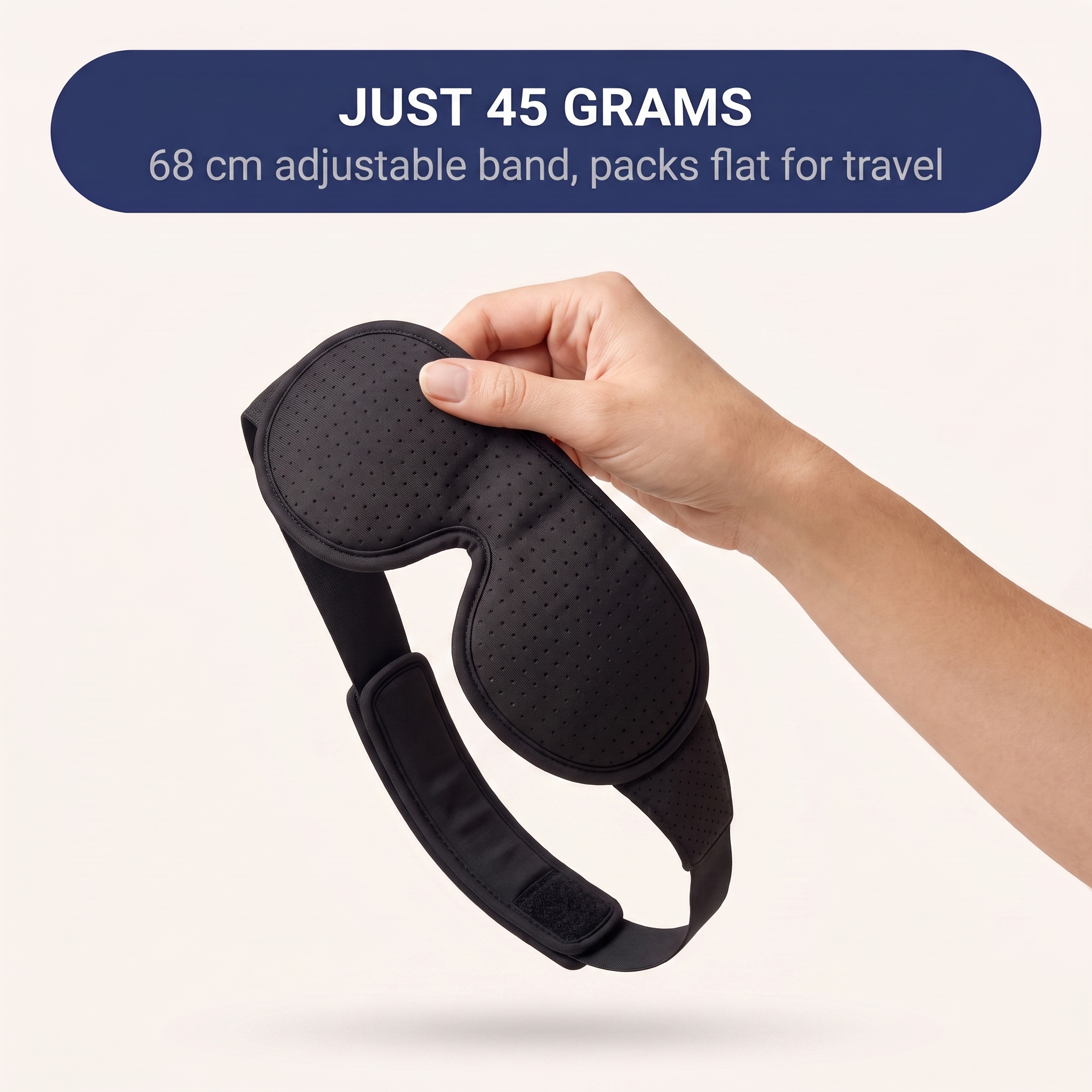 The Blackout Mask™ – 3D Contoured Sleep Mask